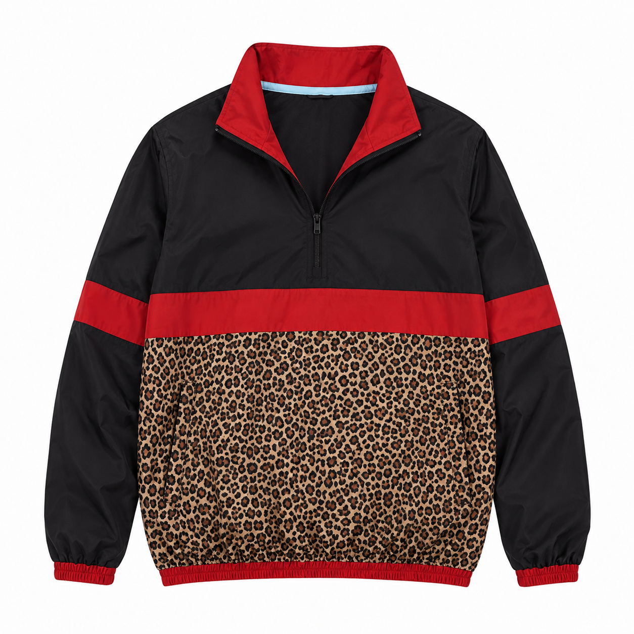 Pre-Order: Leopard Red Windbreaker