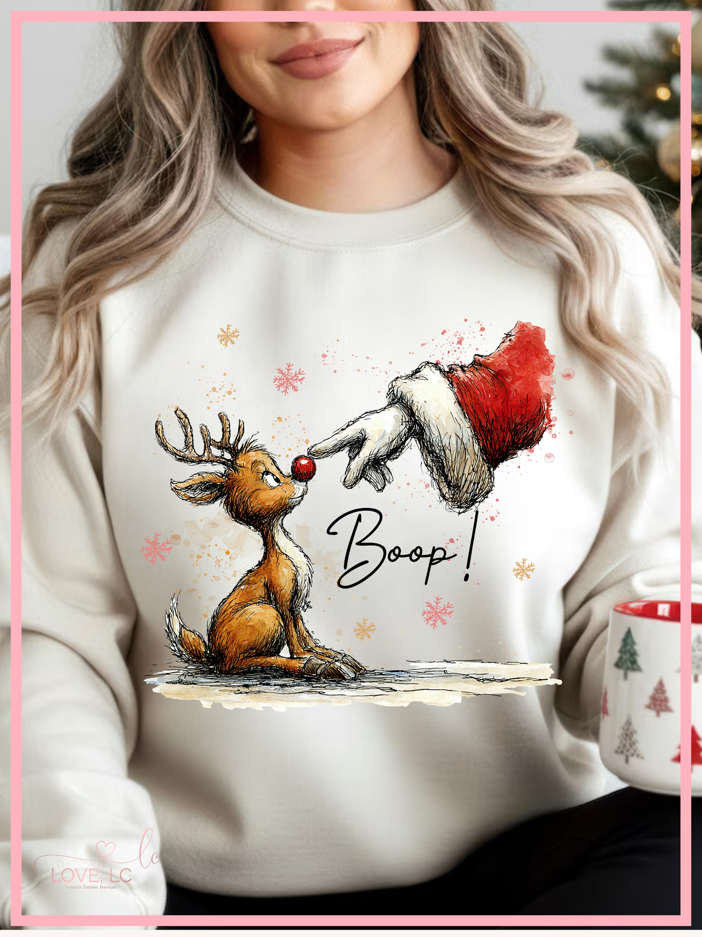 Santa Boop! Crewneck