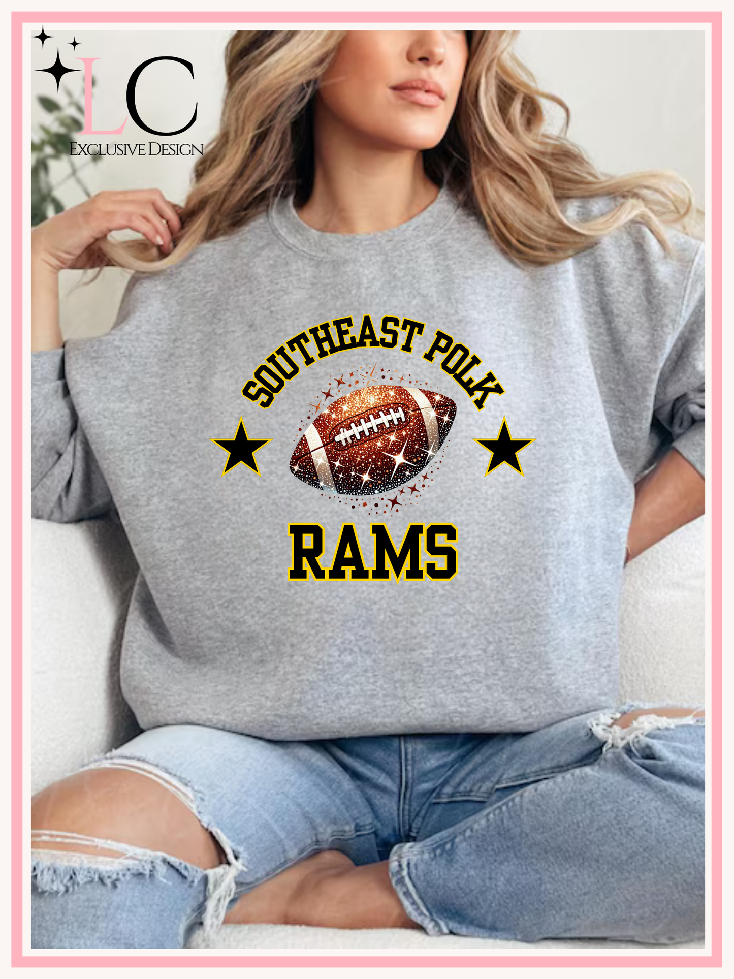 SEP Rams Football Crewneck