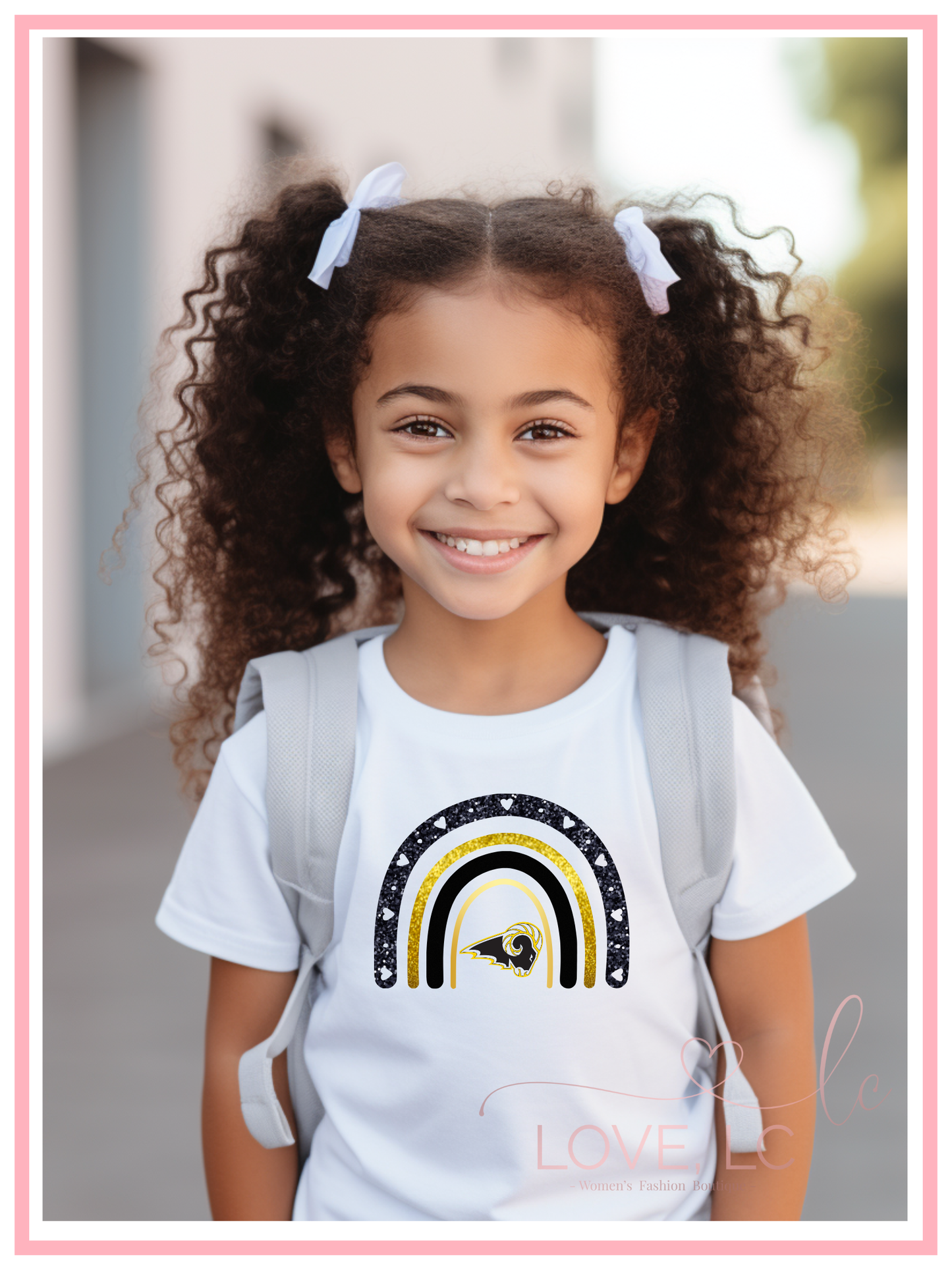 SEP Glitter Rainbow Mascot