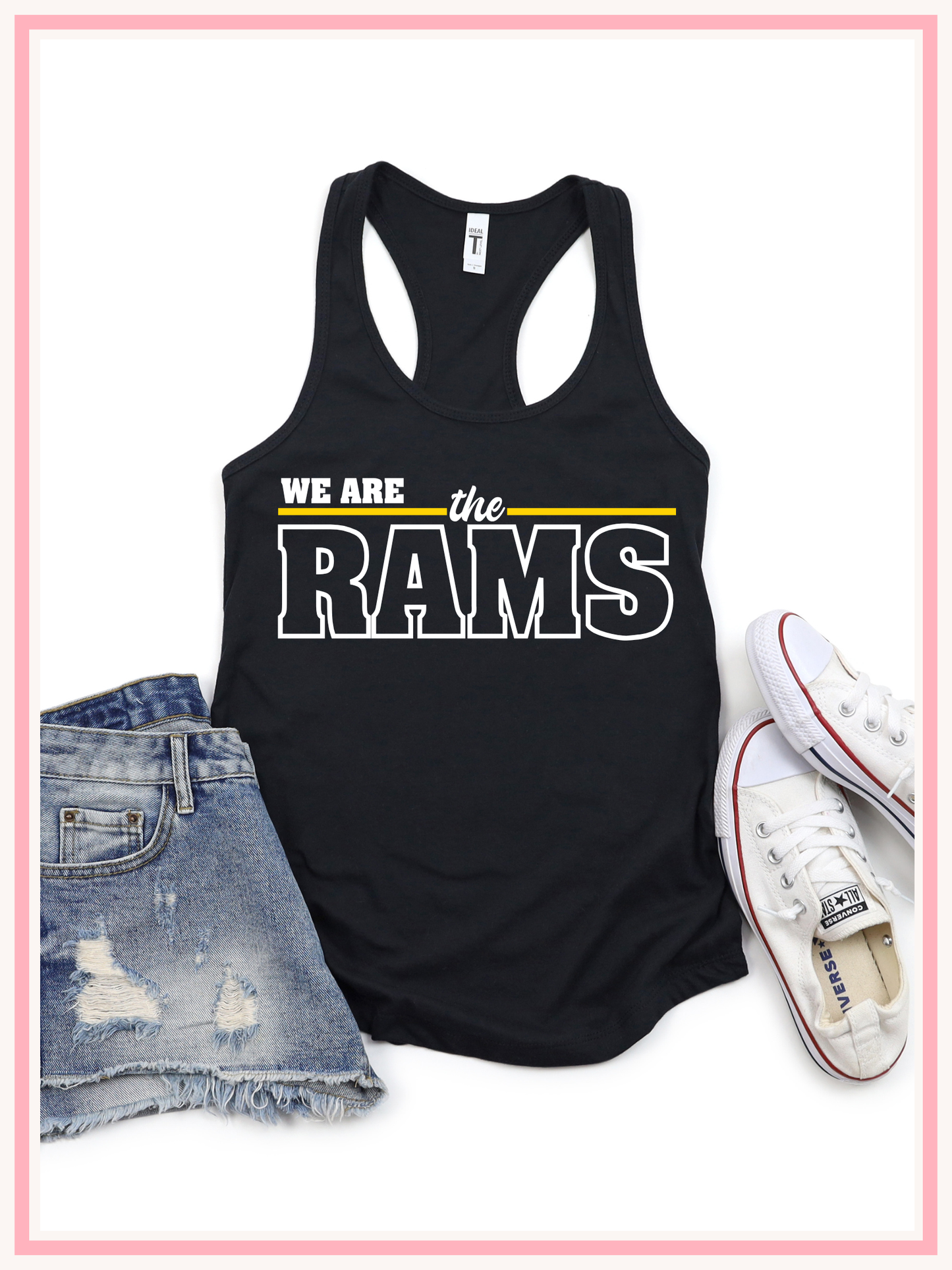 SEP We Are The Rams, White