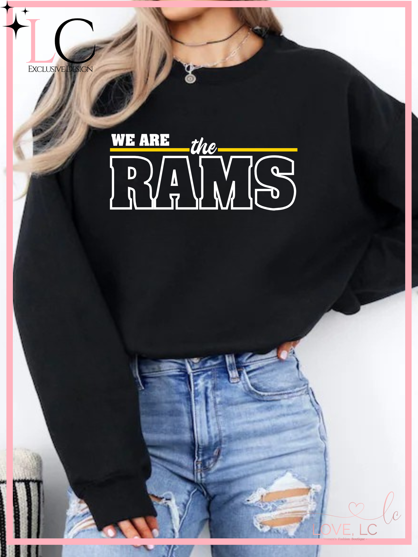 SEP We Are The Rams, White