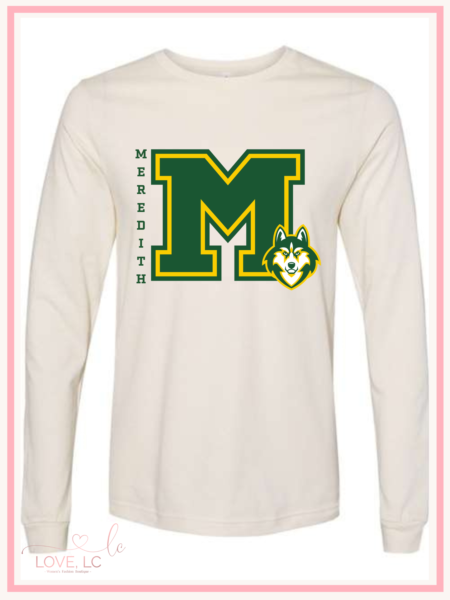 Meredith Middle School M & Mascot