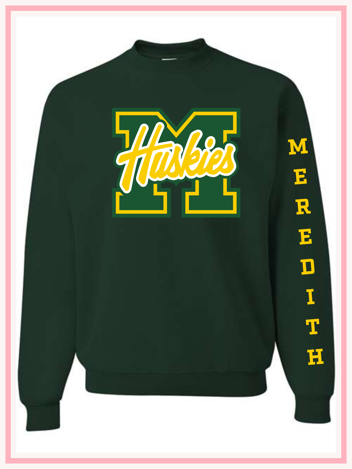 Meredith M Sleeve Crewneck