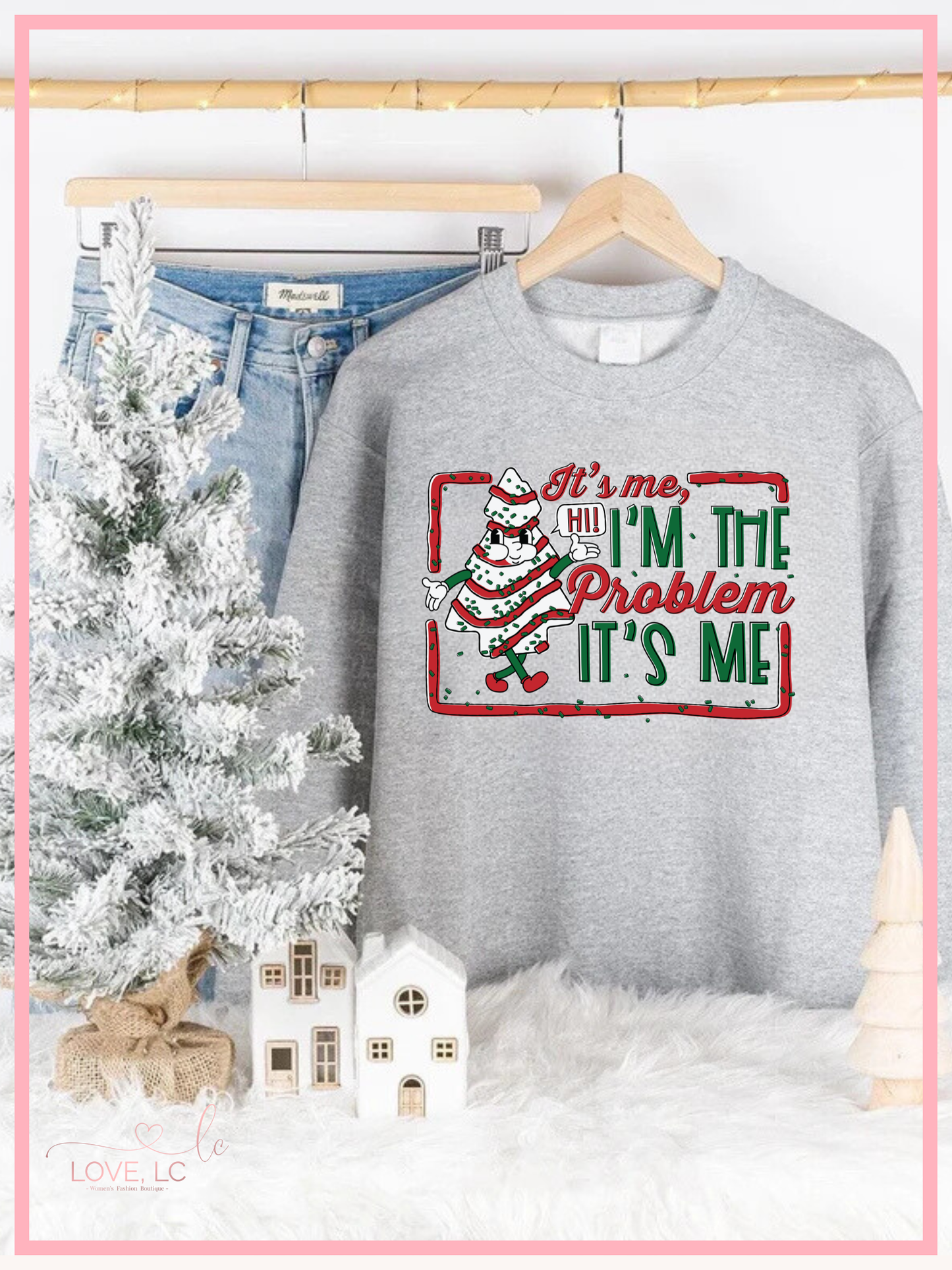 It's Me I'm The Problem Cookie Cake Crewneck