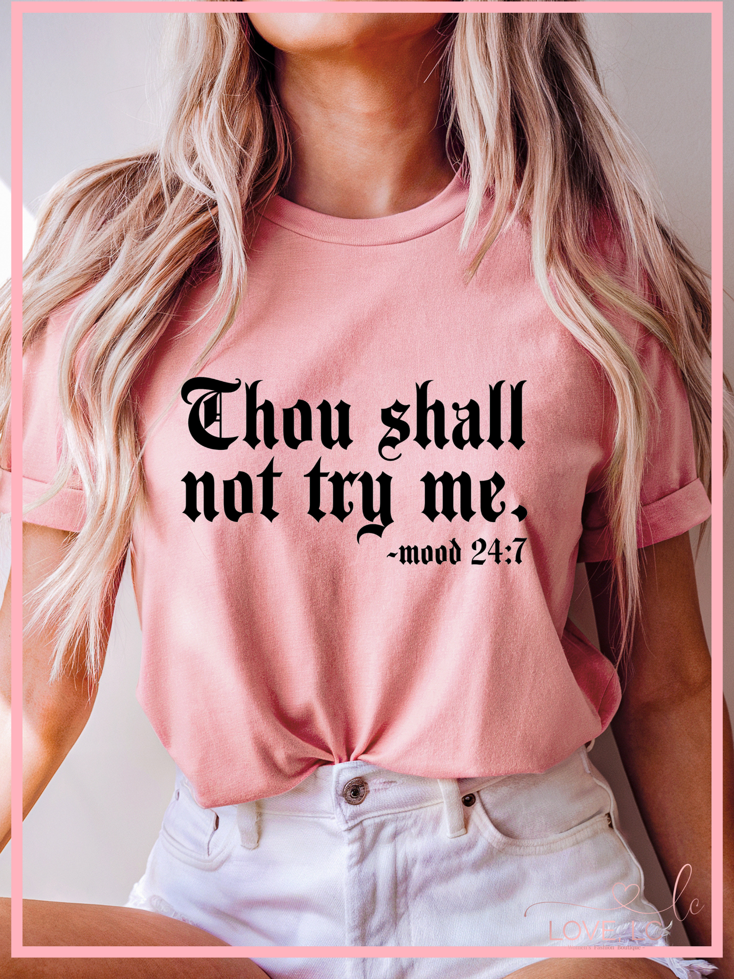 Thou Shall Not Try Me