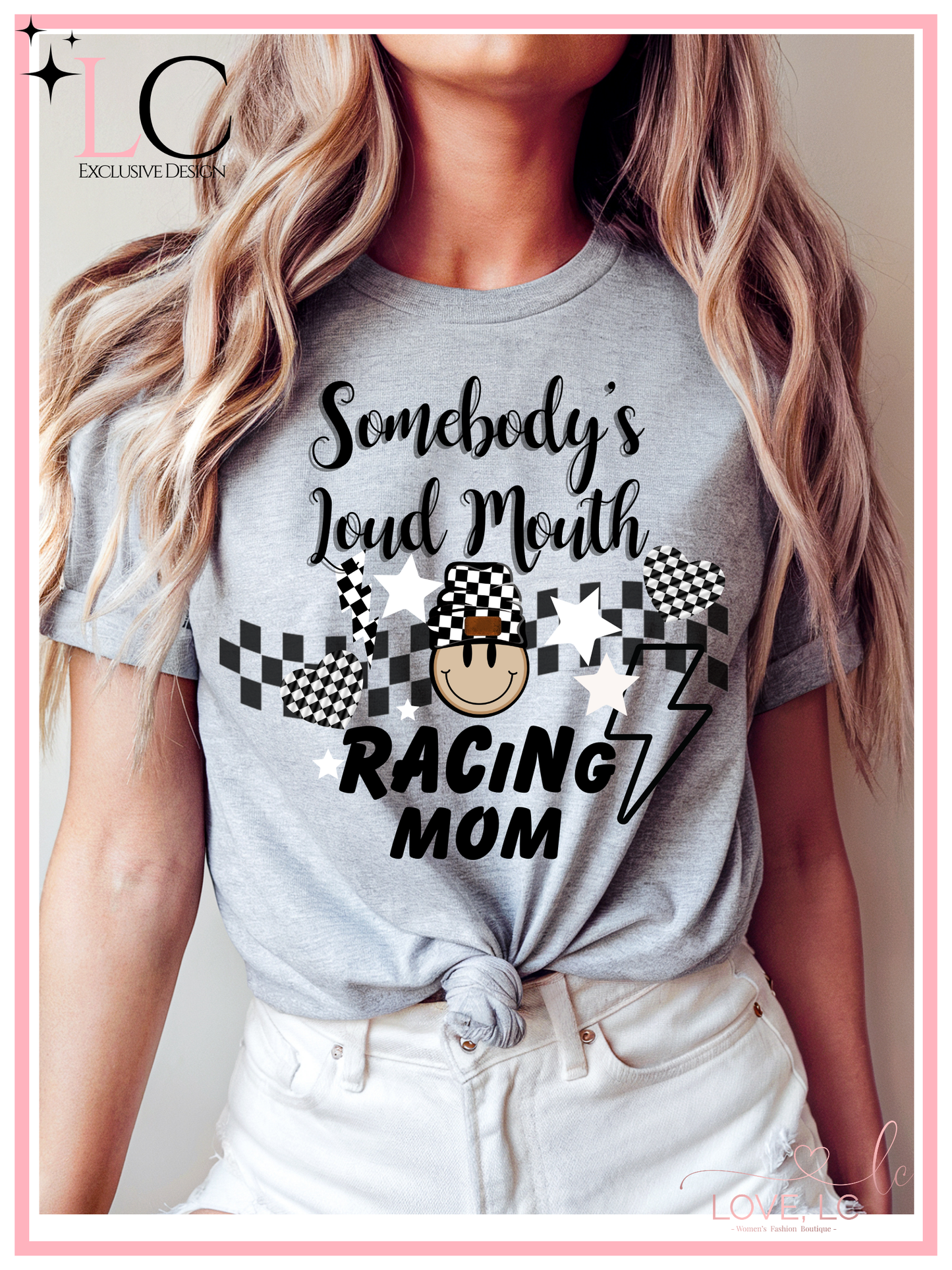 Somebody's loud mouth racing mom