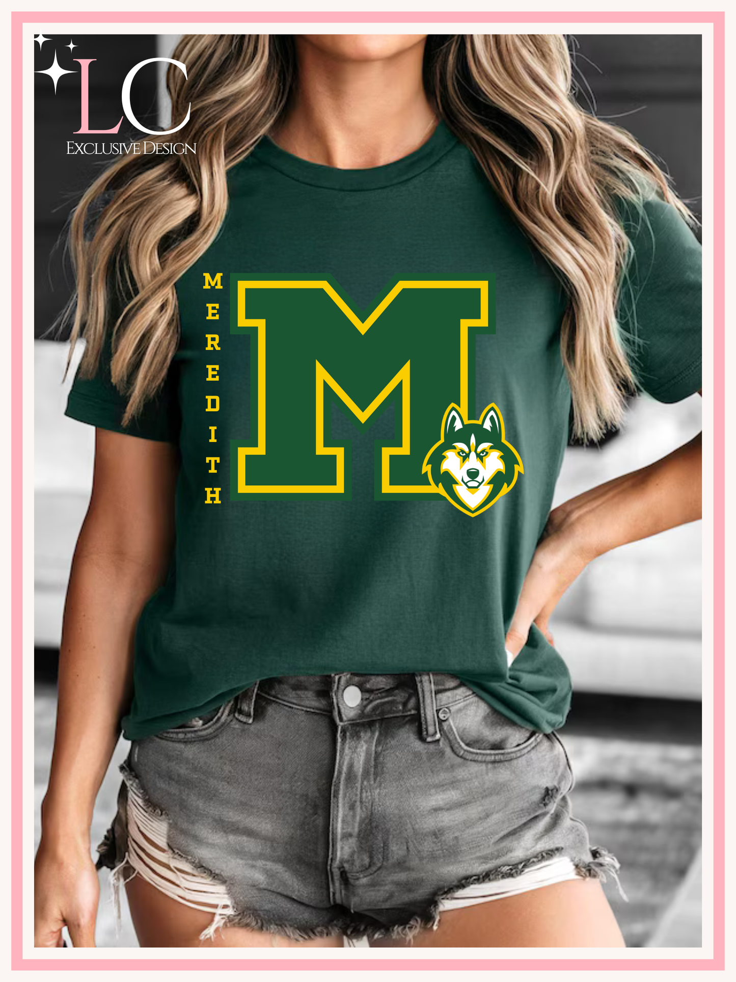 Meredith M Logo, Green