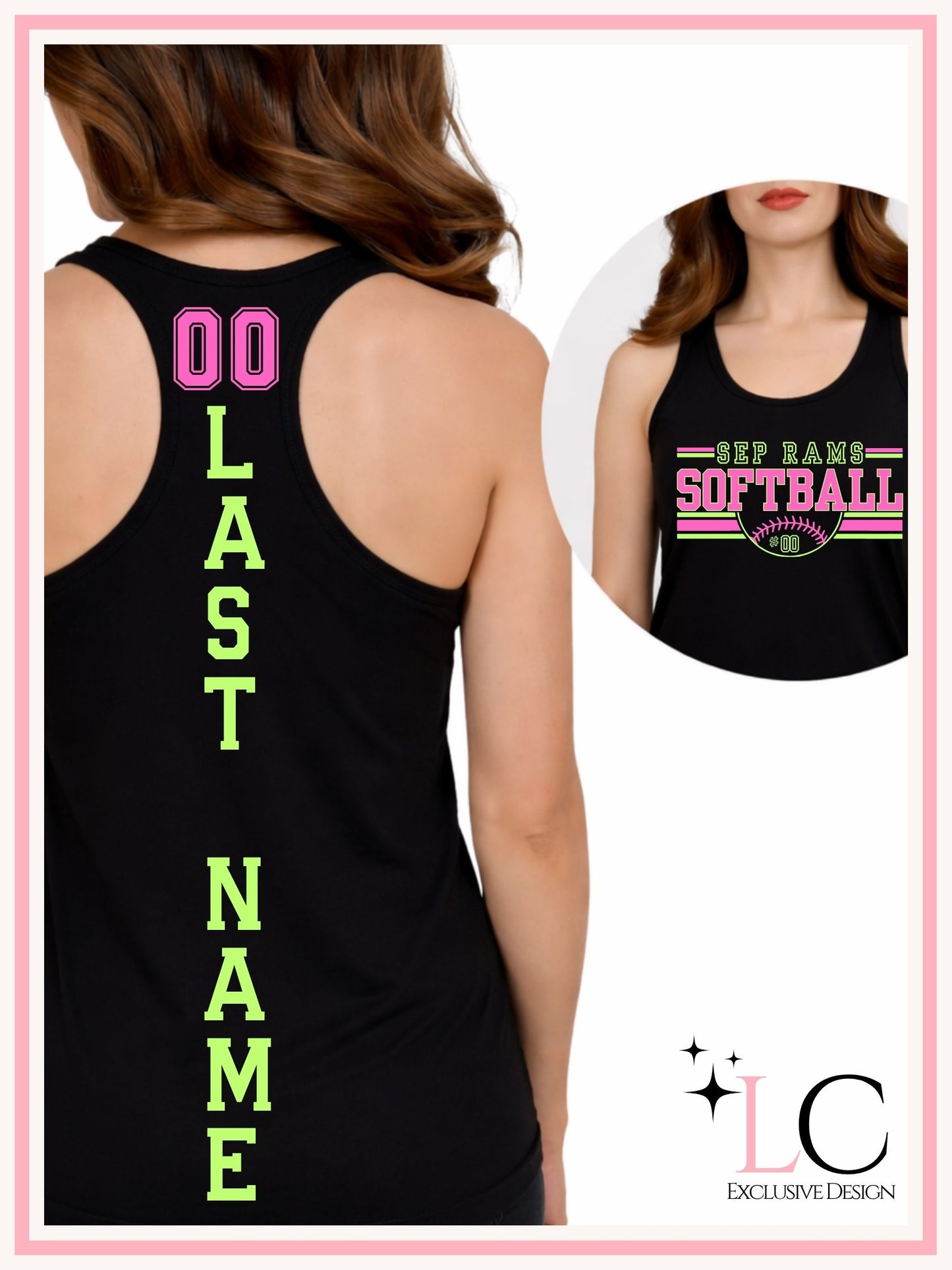 SEP Rams Softball Tank