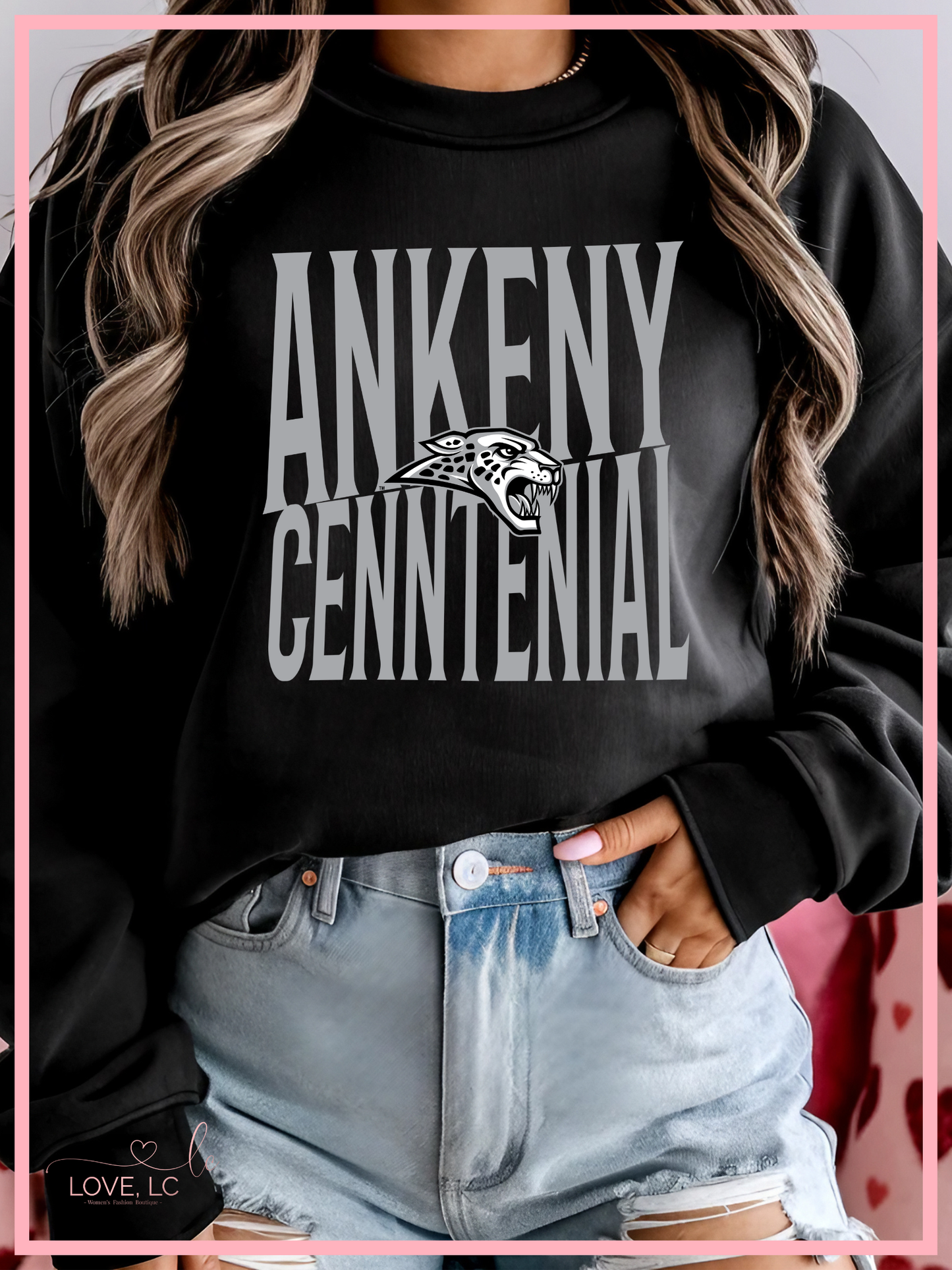 Ankeny Centennial Slanted Jaguars, Black