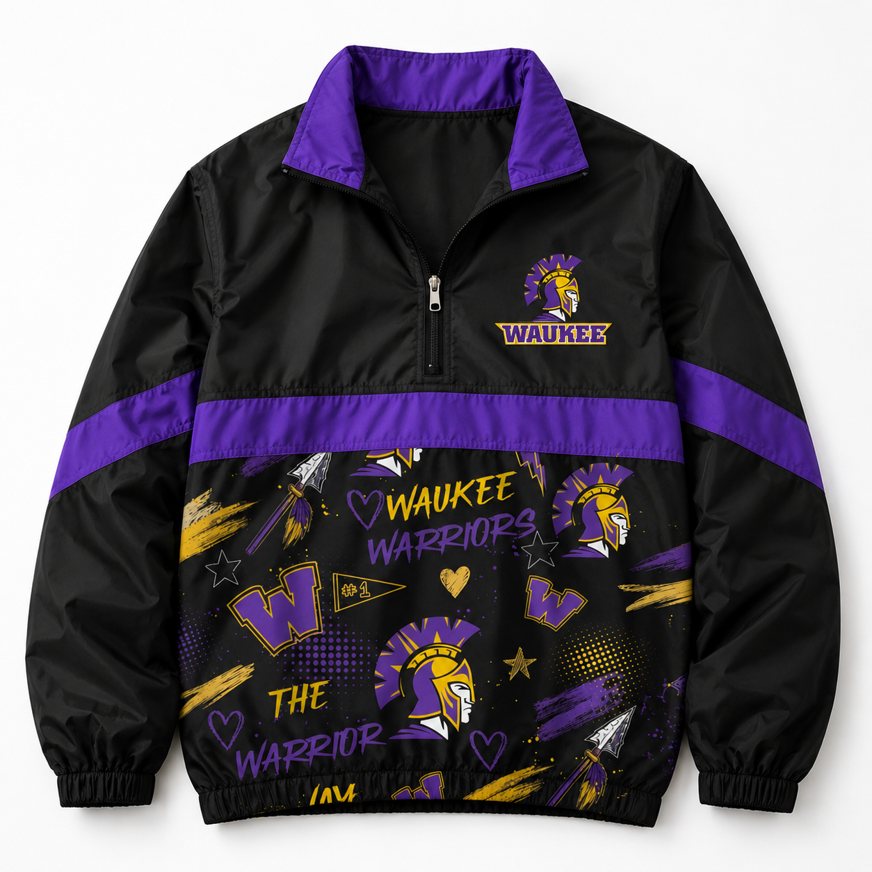 Pre-Order: Waukee Warriors Windbreaker