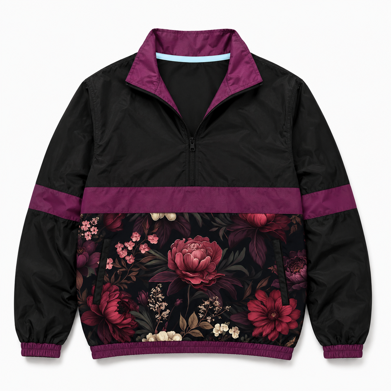 Pre-Order: Dark Floral Windbreaker