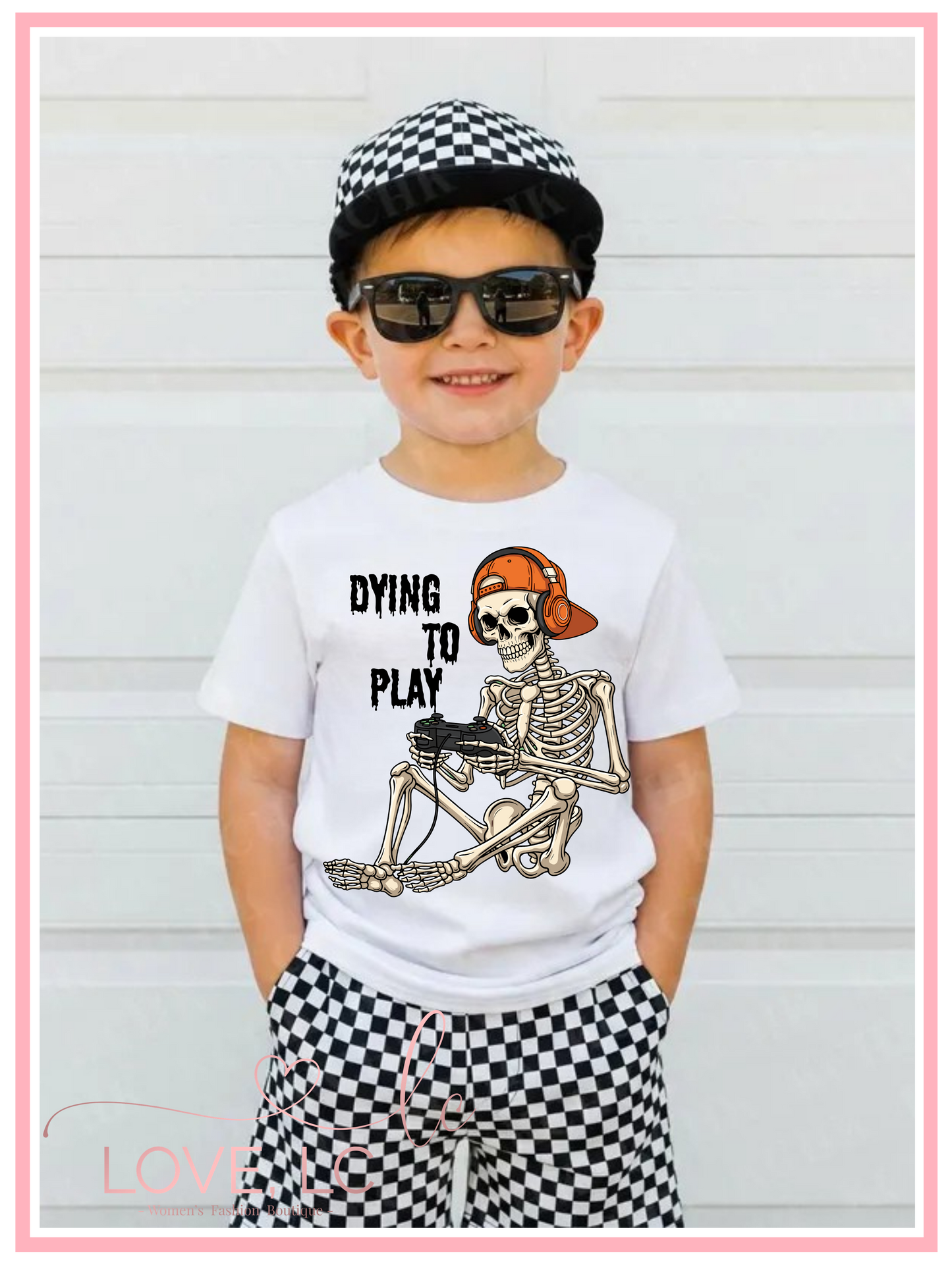 Dying to Play Youth Tee