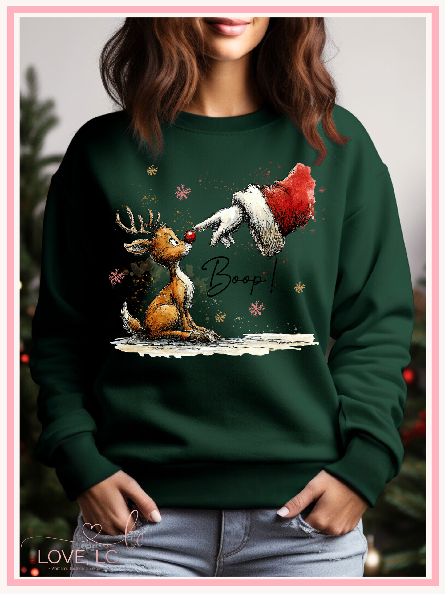Santa Boop! Crewneck