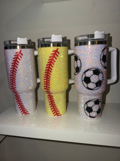Rhinestone Tumbler
