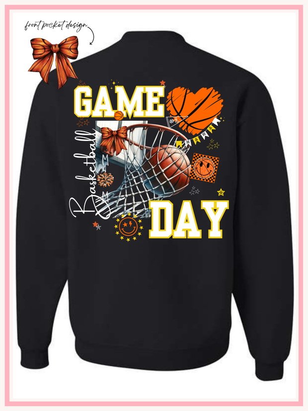 Basketball Game Day Spirit crewneck