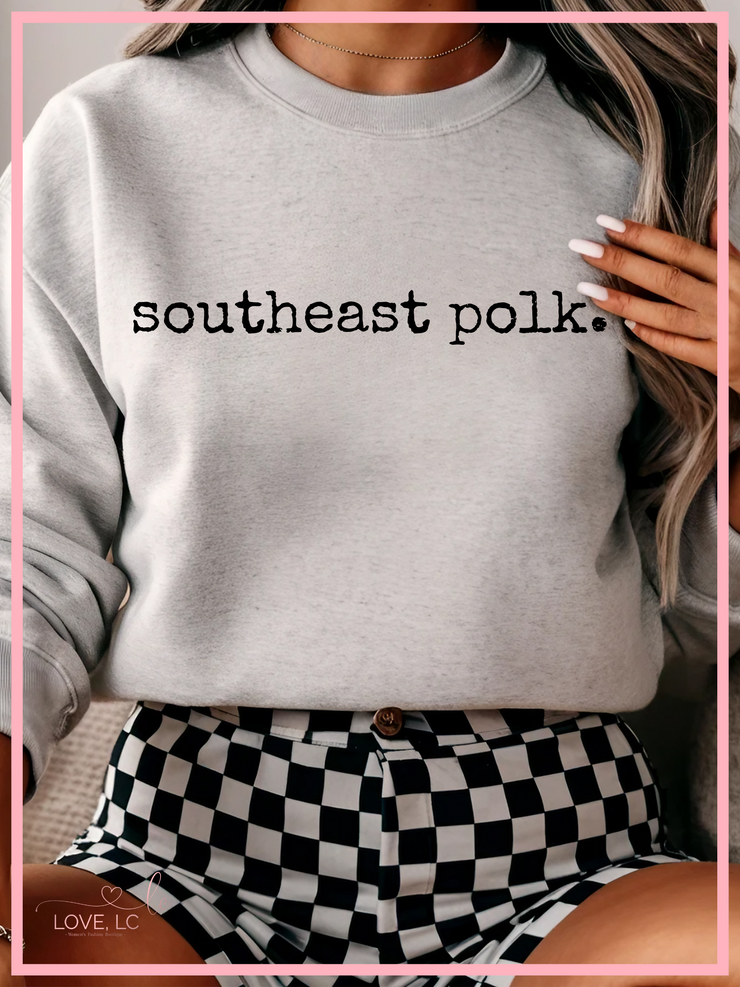 southeast polk. crewneck sweatshirt