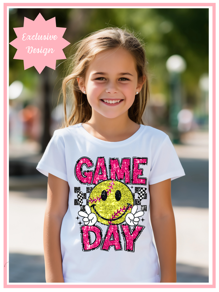 Softball Game Day Youth Tee
