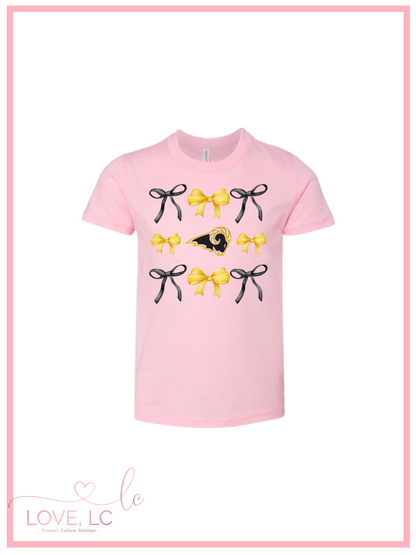 SEP Bows and Mascot Tee, YOUTH