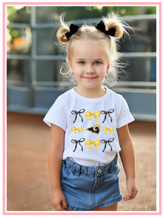 SEP Bows and Mascot Tee, YOUTH