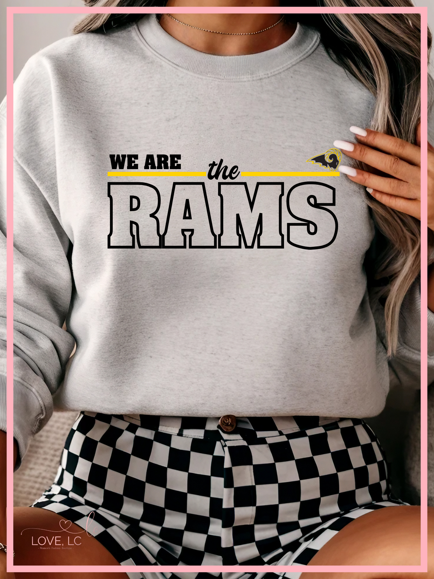 SEP We Are The Rams Crewneck Sweatshirt
