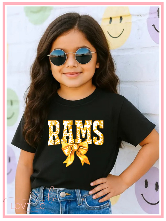SEP Rams Bow Tee, Youth