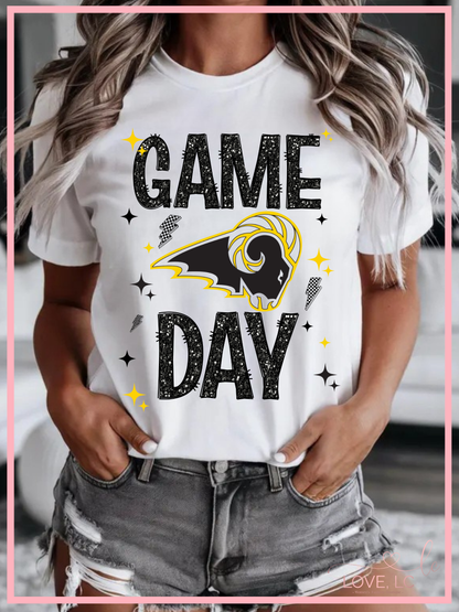 SEP Faux Glitter Game Day