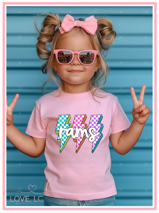 SEP Colorful Rams, Pink YOUTH T-Shirt