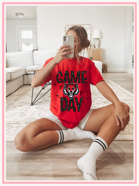 ADM Faux Glitter Game Day