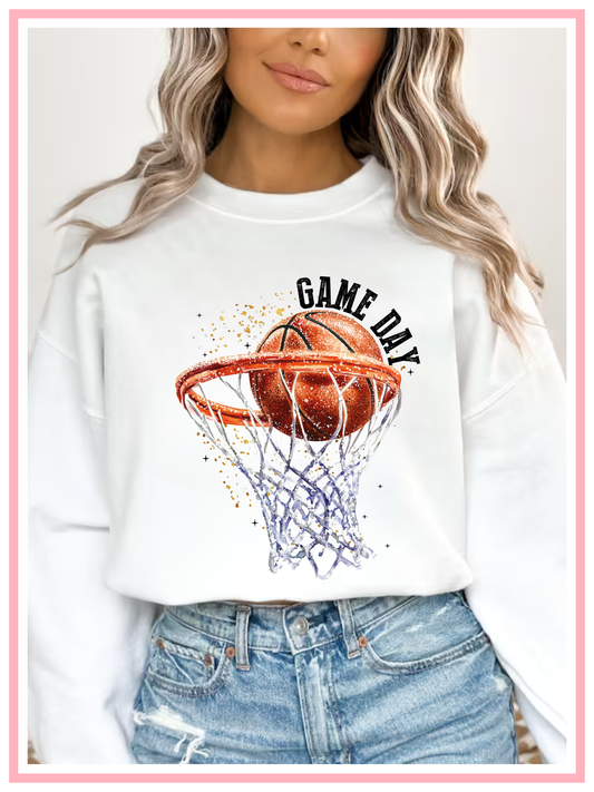 Basketball Game Day Crewneck