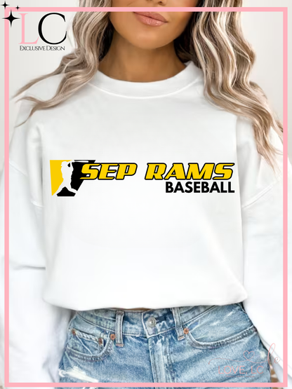 SEP Southeast Polk Rams Baseball Crewneck