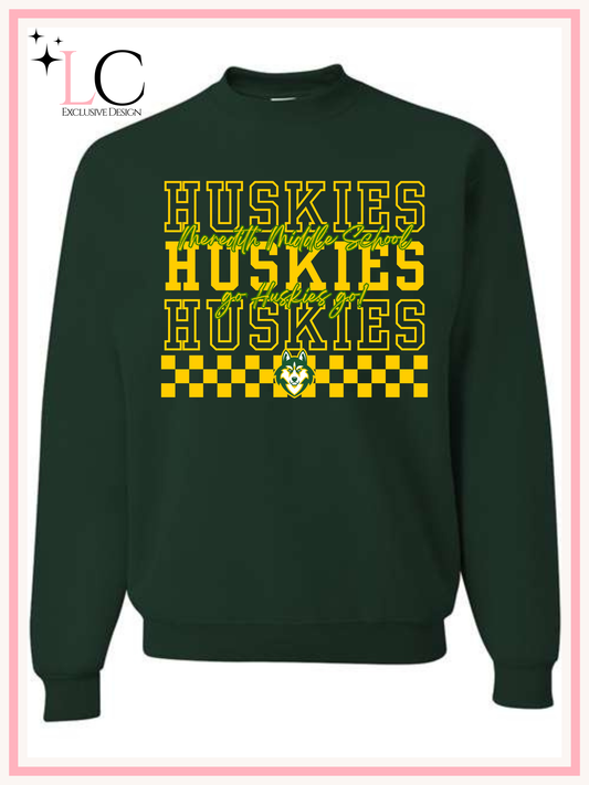 Meredith Go Huskies Go Sweatshirt