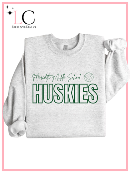 Meredith Middle School Volleyball Crewneck