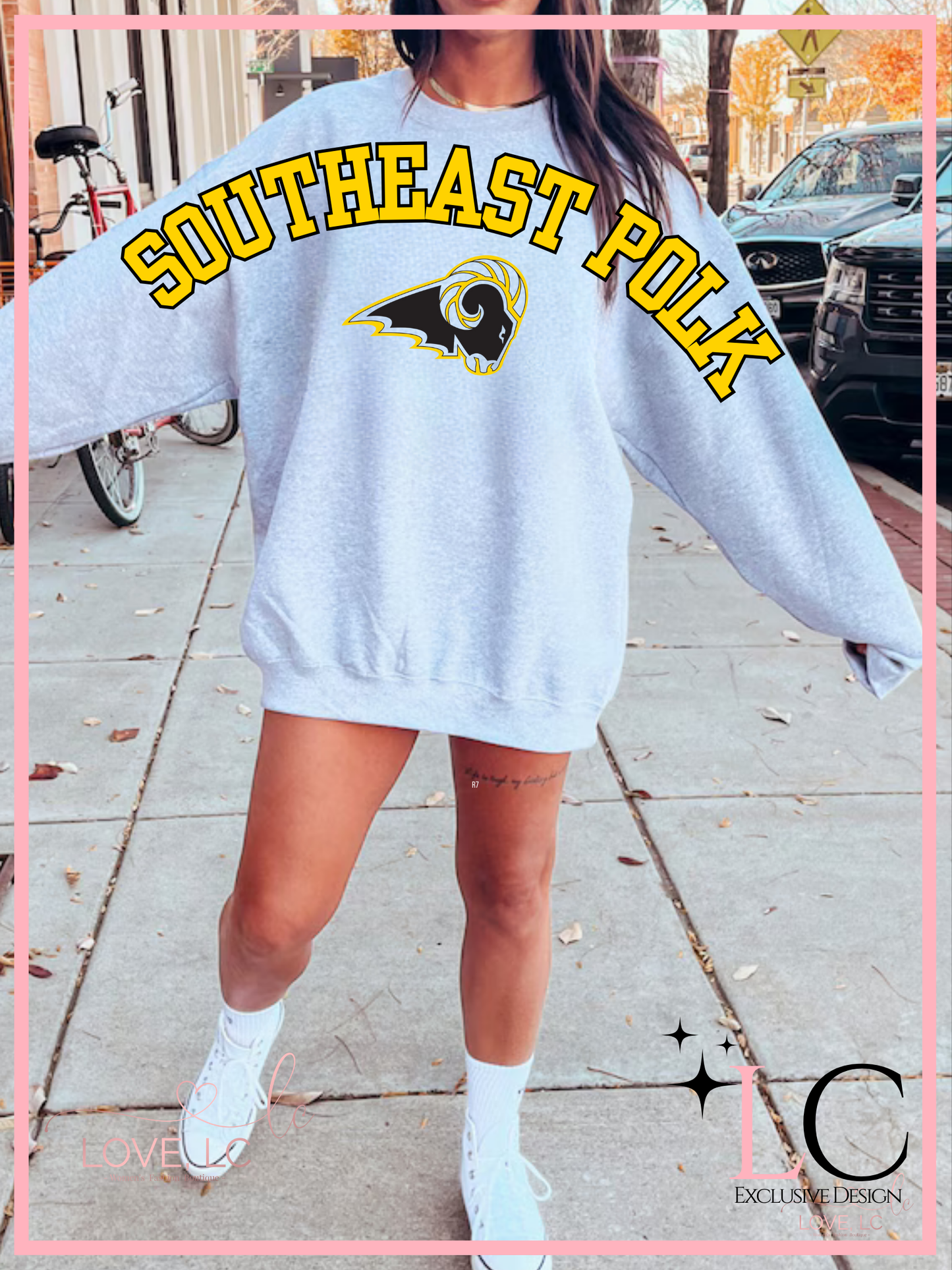 Southeast Polk Oversized Crewneck Sweatshirt