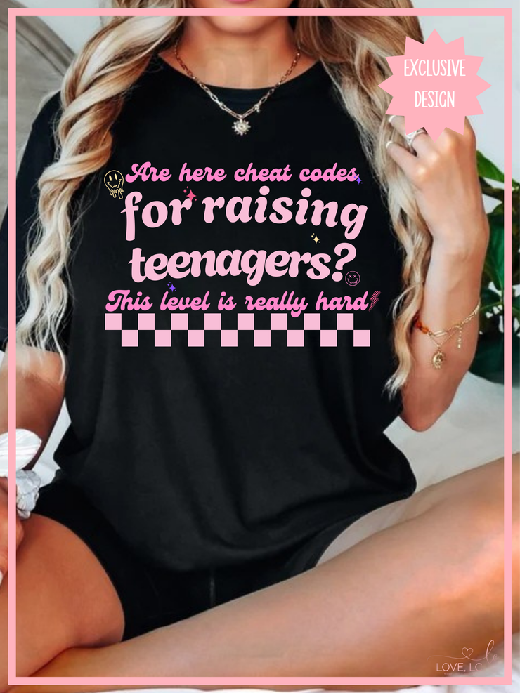 Are there cheat codes for raising teenagers tee