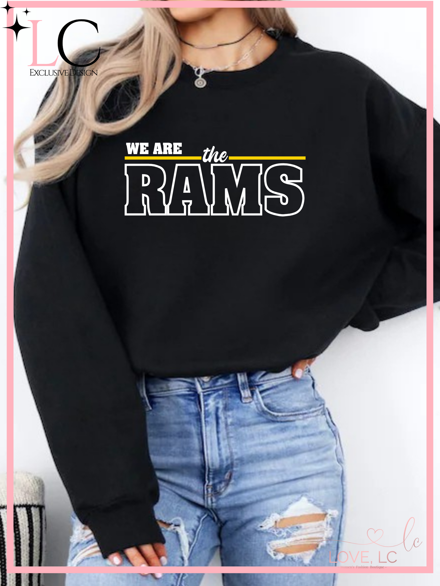 SEP We Are The Rams Crewneck Sweatshirt