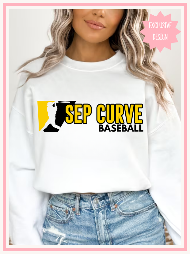 SEP Curve Baseball Crewneck