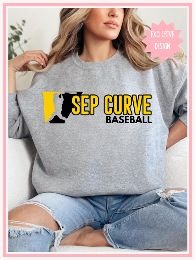 SEP Curve Baseball Crewneck