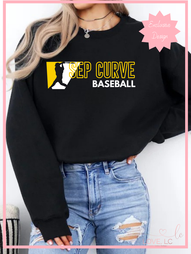 SEP Curve Baseball White, Crewneck