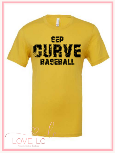 SEP CURVE BASEBALL DISTRESSED T-SHIRT