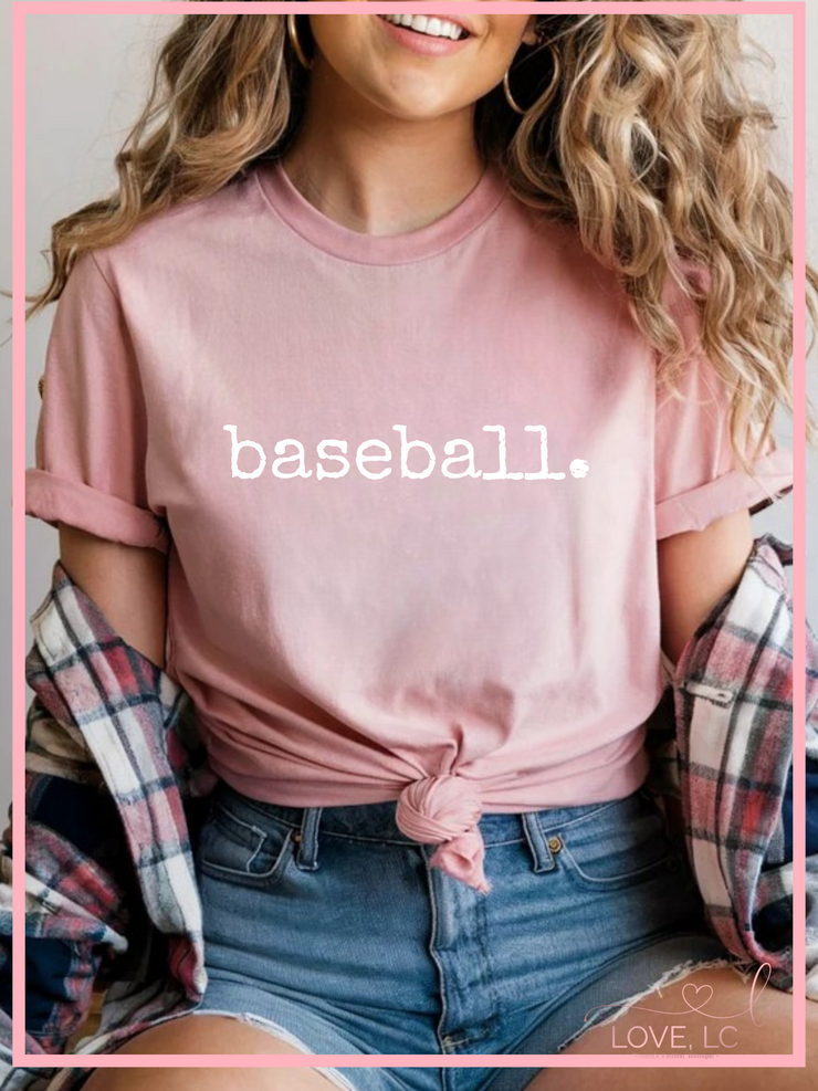 baseball. tee