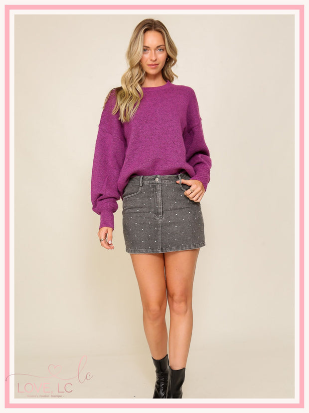 Berry Sweater top