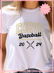 Curve Baseball 2024, White