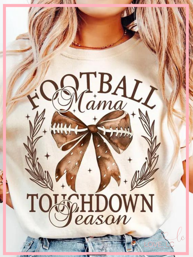 Football Mama Touchdown Season Tee