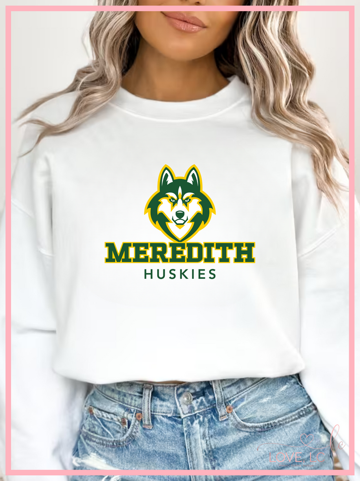 Meredith Huskies Crewneck