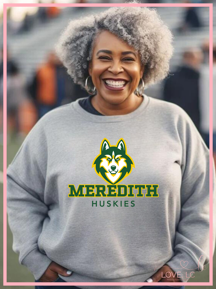 Meredith Huskies Crewneck