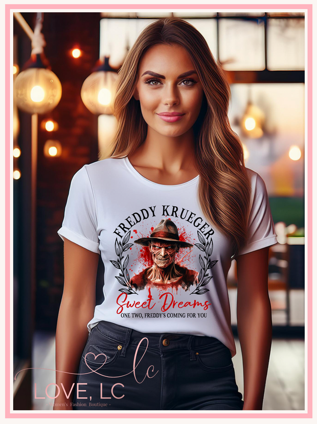 Freddy Krueger Sweet Dreams Tee