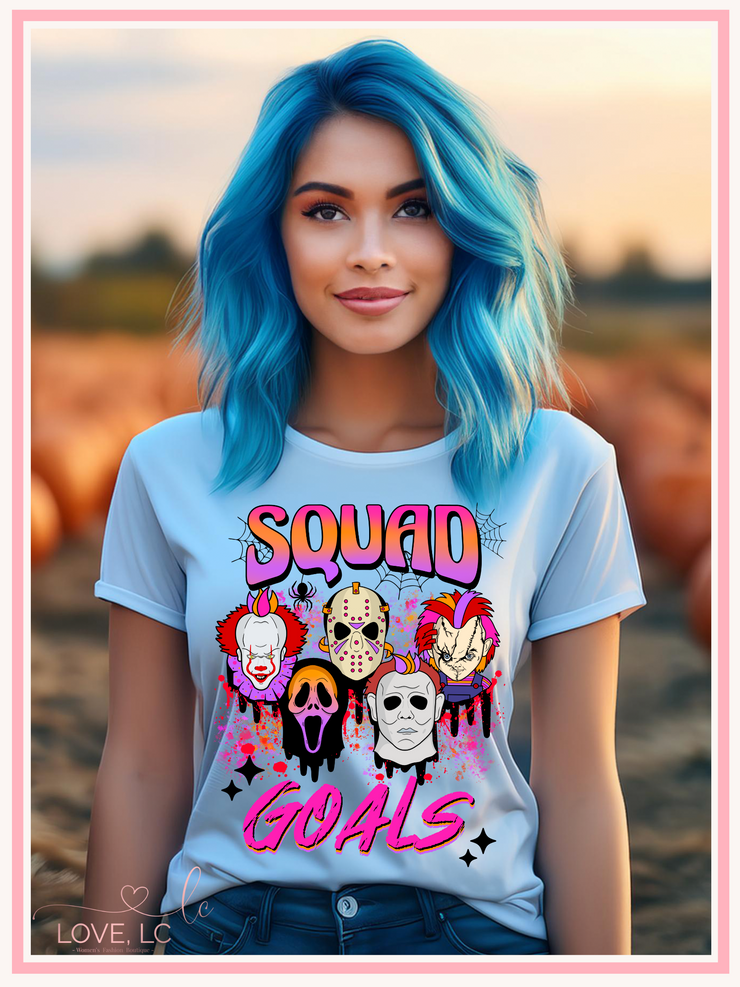 Horror Squad Goals Tee