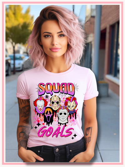 Horror Squad Goals Tee