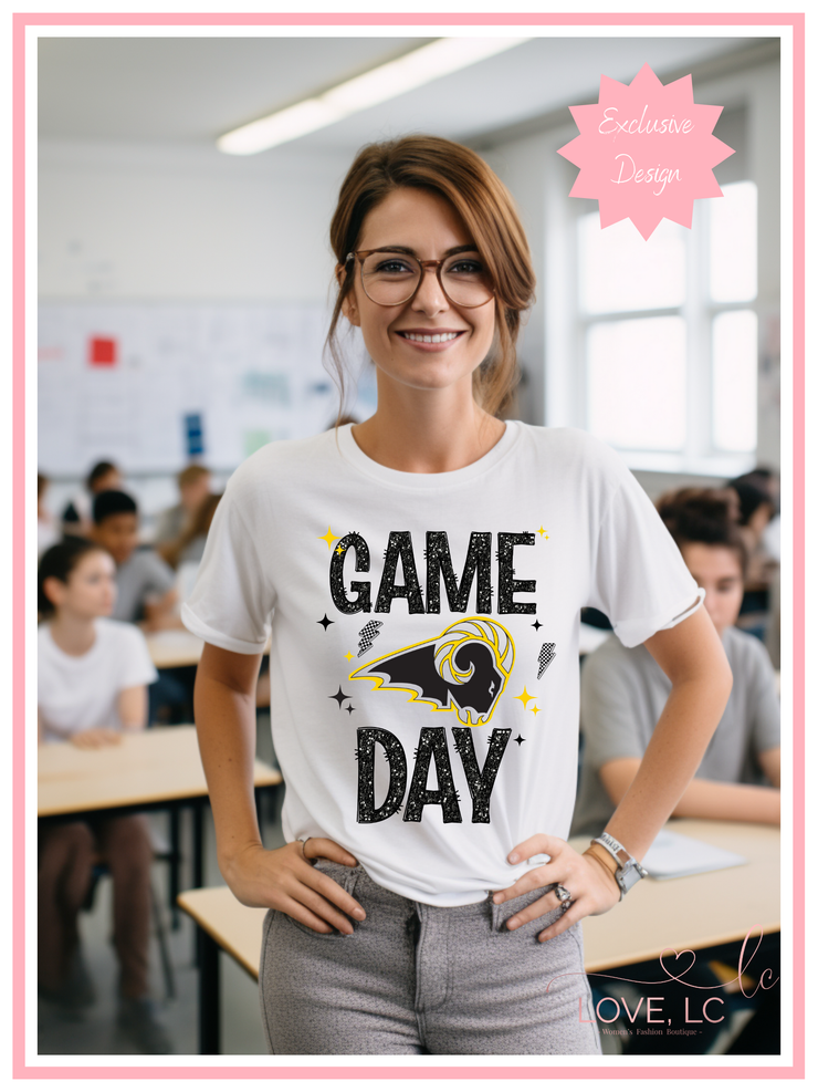 SEP Faux Glitter Game Day Tee